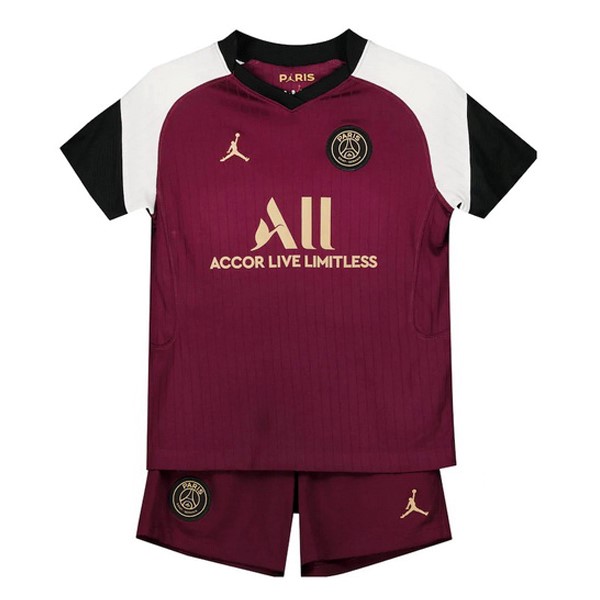 Camiseta Paris Saint Germain 3ª Niño 2020/21 Borgona
